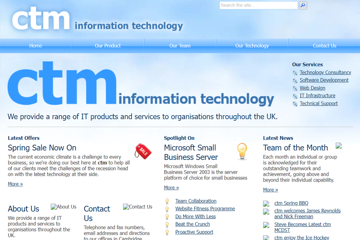 ctm-it.com in 2009